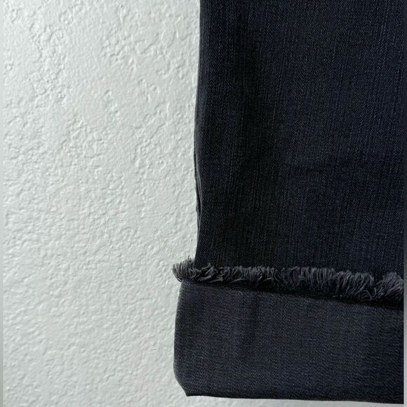 Madewell 10" High-Rise Skinny Jeans in Berkeley Black: Button-Through W 27 T - Picture 11 of 12